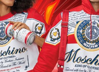 Moschino svela la capsule collection con Budweiser