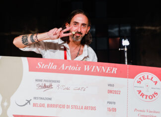 E’ Flavio Dacomo il miglior spillatore Stella Artois stella artois draught master